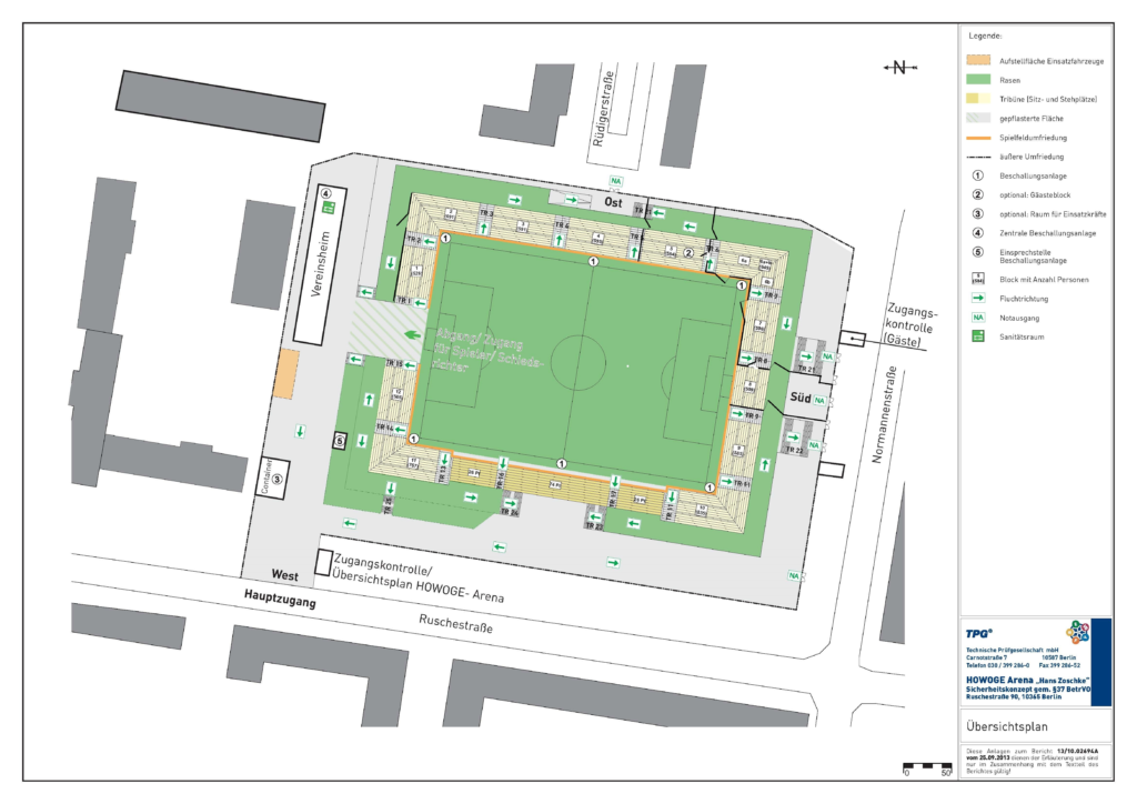 Sicherheitskonzept-Stadion