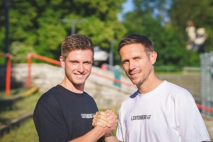 John Gruber und Rudy Raab freuen sich auf die erneute Zusammenarbeit bei Lichtenberg 47.