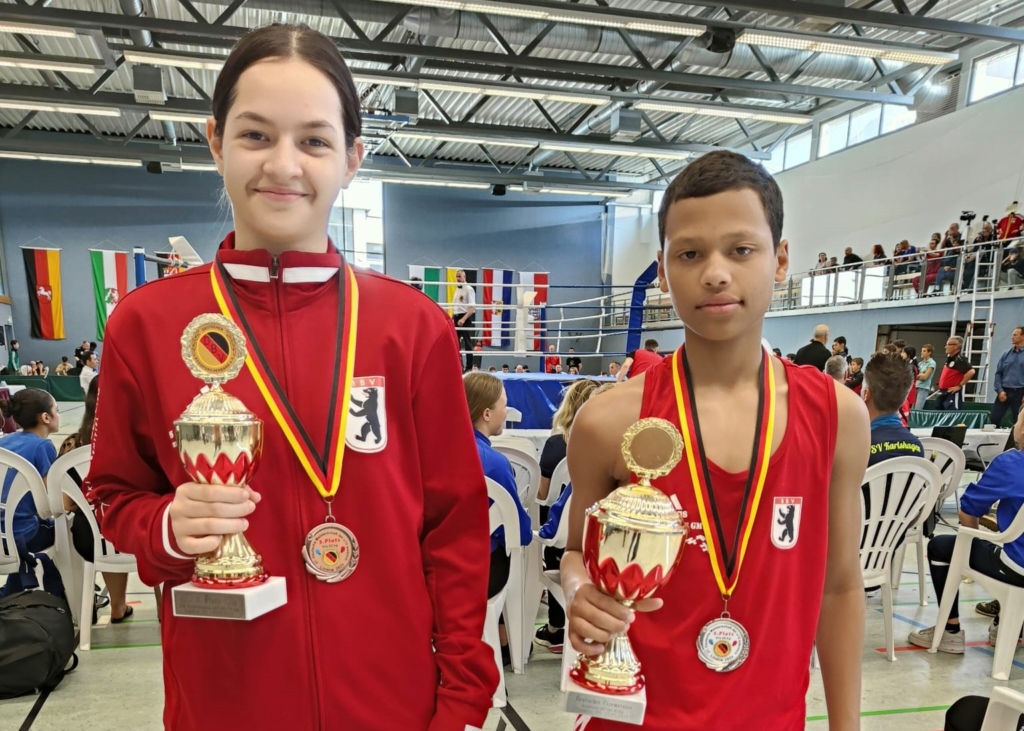 Xenia Filoti & Paul Ettrich Deutsche Meisterschaft U15